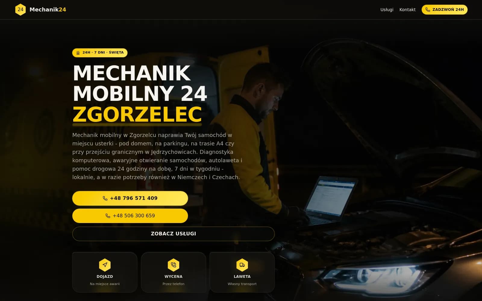 Strona główna Mechanik Mobilny 24 Zgorzelec